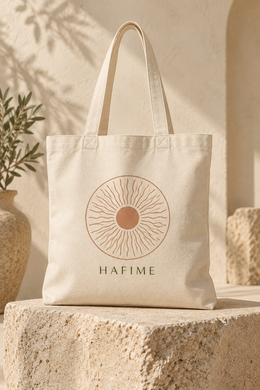 Conceito de bag personalizada Hafime